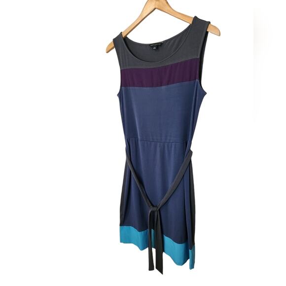 Banana Republic Color Block belted dress small - Picture 5 of 7